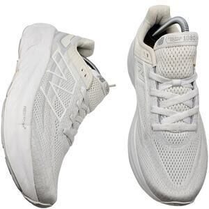 New Balance Fresh Foam x 1080 V13 White Grey Womens 10 B Running Shoes
